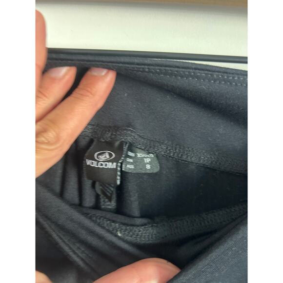 Volcom Women's Black Yoga Pants - Size XS - Picture 4 of 5